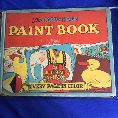The Happy Hour Paint Book