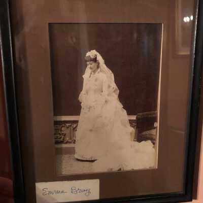 Emma Bray in Wedding Dress