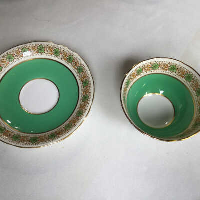 Tea cup and saucer Ansley bone china