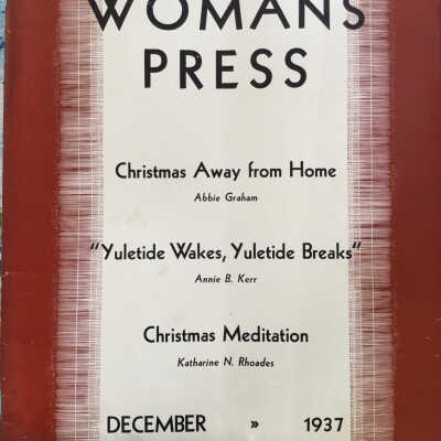 The Womans Press [December 1937]