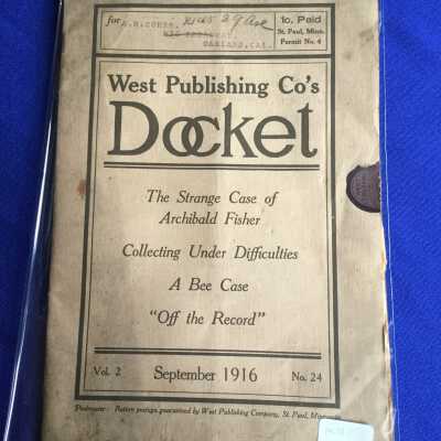 West Publishing Co's Docket September 1916