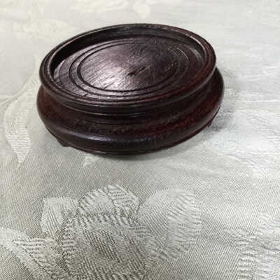 Wooden bowl base