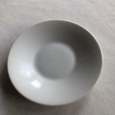 Small White Saucer