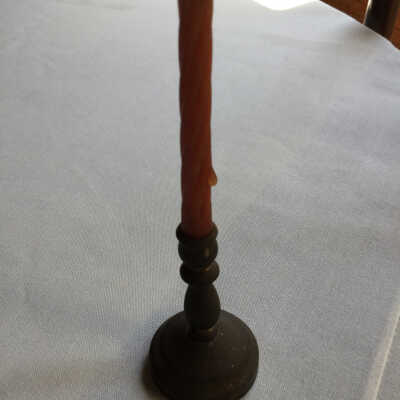 Small Brass Candle Holder