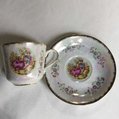 Tea cup and saucer no markings