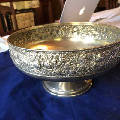 Silver Fruit Bowl