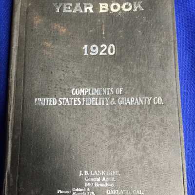 Year Book 1920