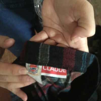 103.1 Plaid Pleated Skirt Back