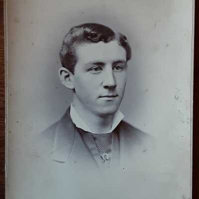 Front of photo A.H., 1879?