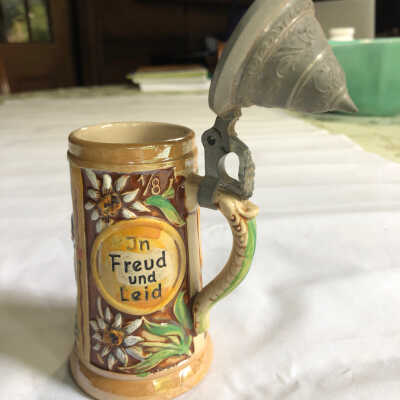 Small Stein / Metal Top