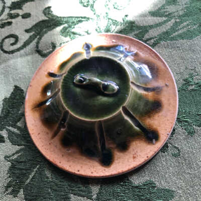Decorative lid - green
