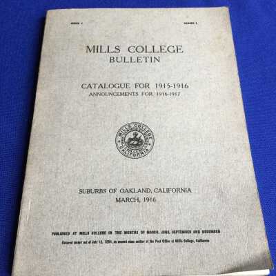 Mills College Bulletin