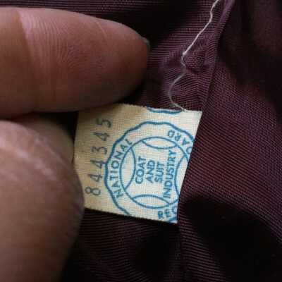 144 Coat   Union Label