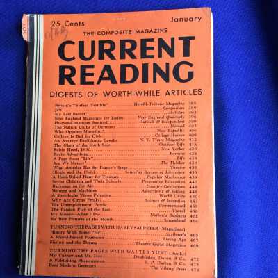 Current Reading