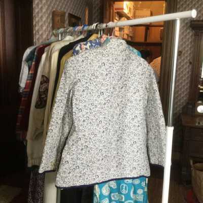123  Quilted Jacket Reversable Back