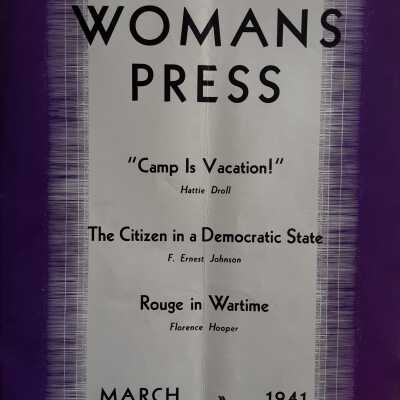 The Womans Press [March 1941]