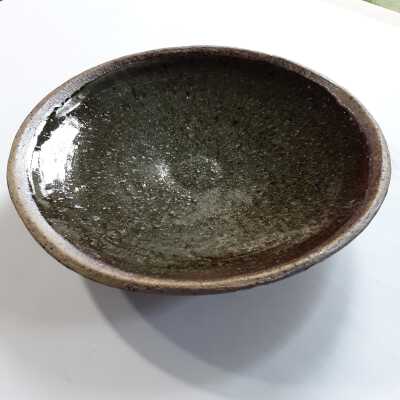 Small dish - olive green