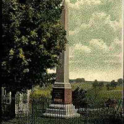 Hambletonian's Monument, Chester, N. Y.