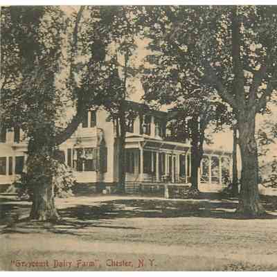 1911 Chester NY Greycourt Dairy Farm