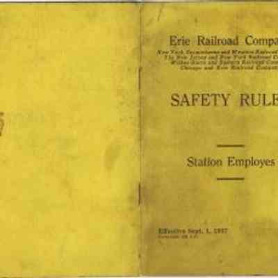 Erie Railroad Company Safety Rules