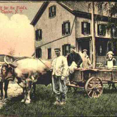 Off for the Field’s, Chester, N. Y.