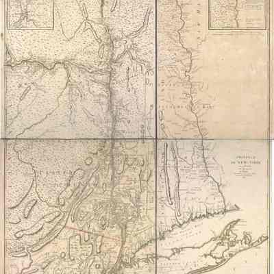 Province de New-York : en 4 feuilles