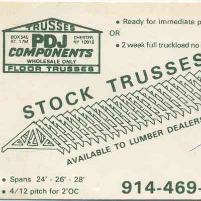 PDJ Components Line card