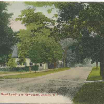 High Street and Road leading to Newburgh, Chester, N. Y.