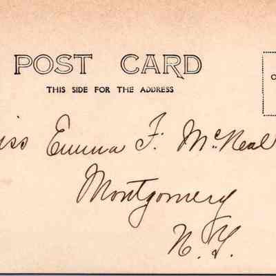 “St. Paul's Episcopal Church, Chester, N. Y.“ Back