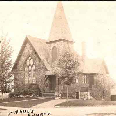 “St. Paul's Church” Front. CHS-01995—4