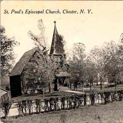 “St. Paul's Episcopal Church, Chester, N. Y.“ Front. CHS-01995—1