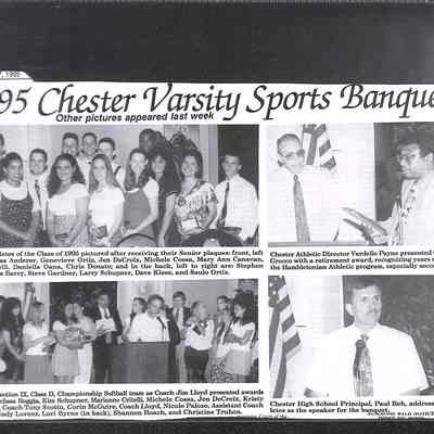 1995-1997 Chester School Album Page 7 1995 Chester Varsity Sports Banquet - June 27, 1995: 1995-1997 Chester School Album Page  7 1995 Chester Varsity Sports Banquet - June 27, 1995
