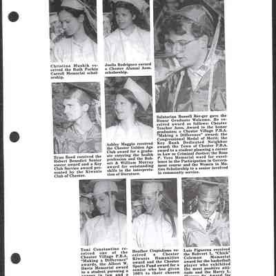 1995-1997 Chester School Album Page 21 1996 Chester Graduations, cont’d: 1995-1997 Chester School Album Page 21 1996 Chester Graduations, cont’d