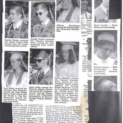 1995-1997 Chester School Album Page 36 1996 Chester Graduations, cont’d: 1995-1997 Chester School Album Page 36 1996 Chester Graduations, cont’d