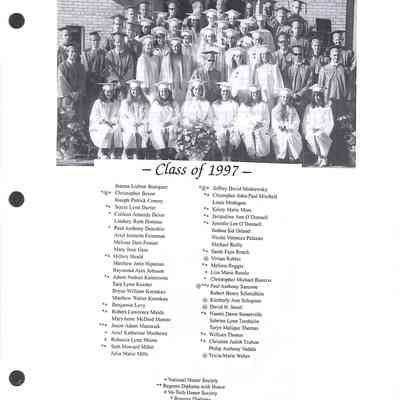 1995-1997 Chester School Album Page 60 Congratulations Class of ’97 - Class of 1997 -: 1995-1997 Chester School Album Page 60 Congratulations Class of ’97 - Class of 1997 -