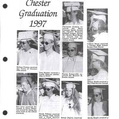 1995-1997 Chester School Album Page 62 Chester Graduation 1997 - July 1, 1997: 1995-1997 Chester School Album Page 62 Chester Graduation 1997 - July 1, 1997