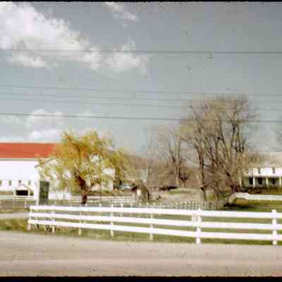 Leonard Baird Farmhouse & Barn, circa mid-1960s