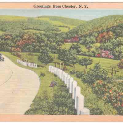 Greetings from Chester, N.Y.