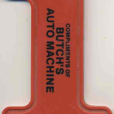 Butch's Auto Machine Ice Scraper