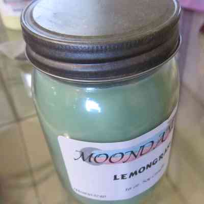 Moondancer Lemongrass Soy Candle