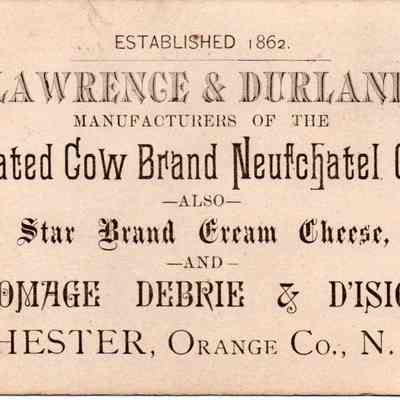 Lawrence & Durland Business Card