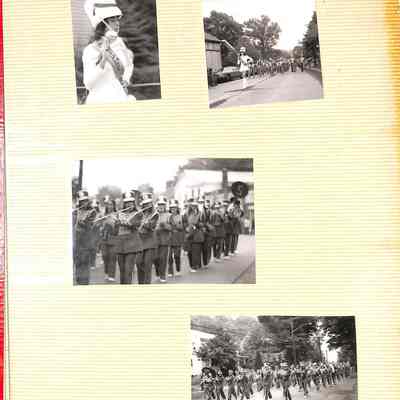 06	Majorette & Chester Band marching up high Street