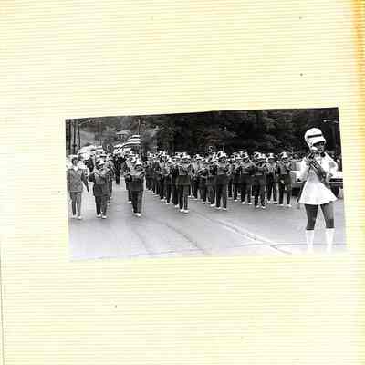 16	Chester Band marching in parade