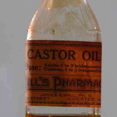 Hill's Pharmacy Castor Oil Bottle