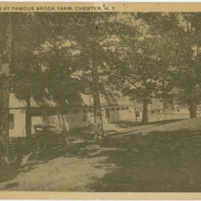Horse Stables at Famous Brook Farm, Chester, N. Y.