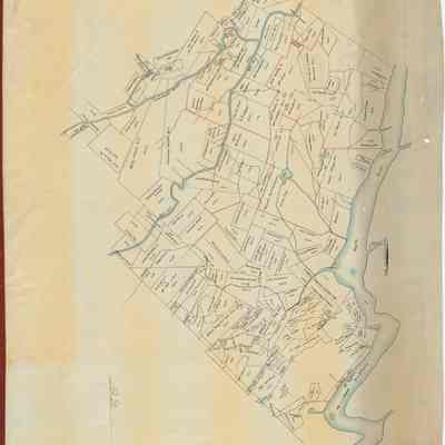 Orange & Ulster Counties Map Replica
