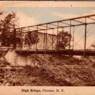 “High Bridge, Chester, N.Y.” Front