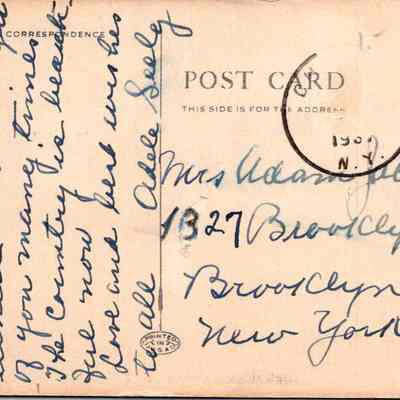 “High Bridge, Chester, N.Y.” Back