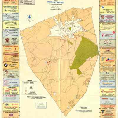 Town of Chester, Orange County, New York 1992 Map & Community Information Guide