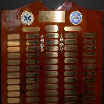 Chester Volunteer Ambulance Memorial Donations Plaque